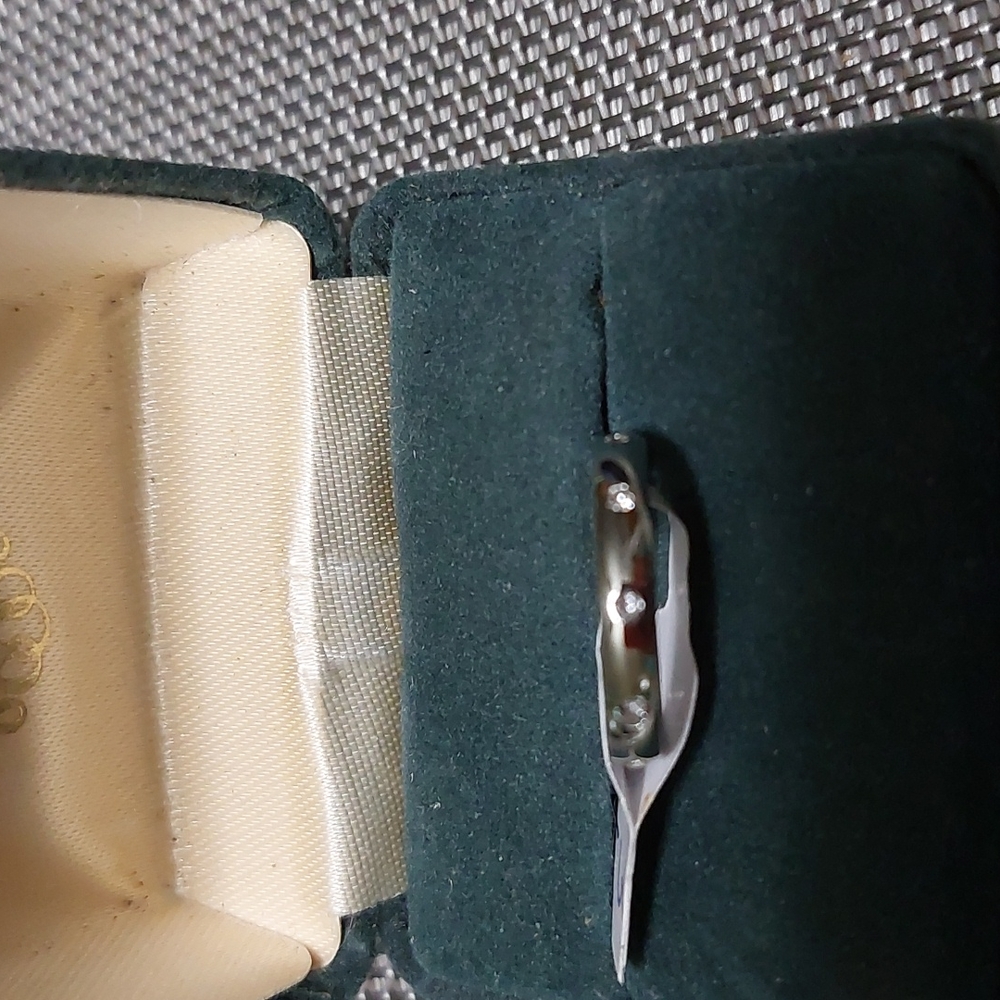 Stainless steel cz ring assorted sizes